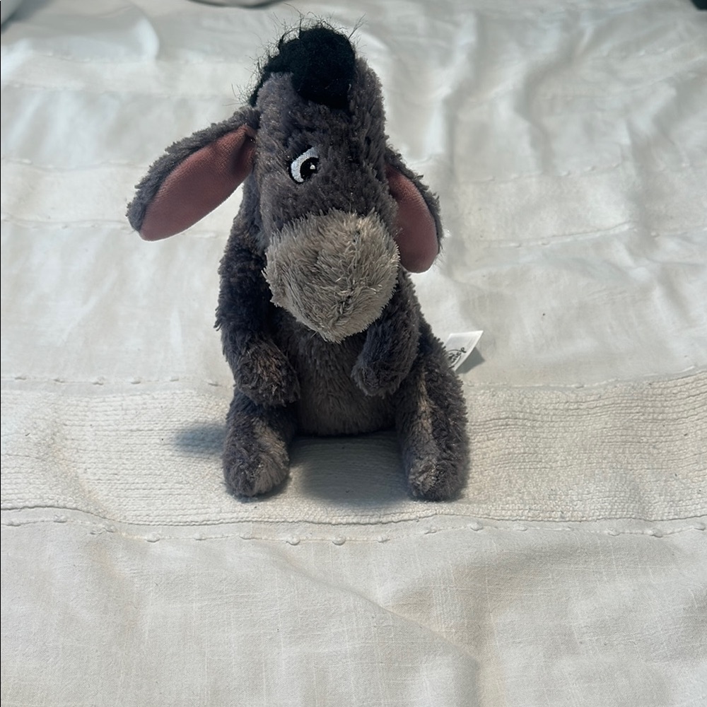 Disney Eeyore Stuffed Animal - Gray and Pink